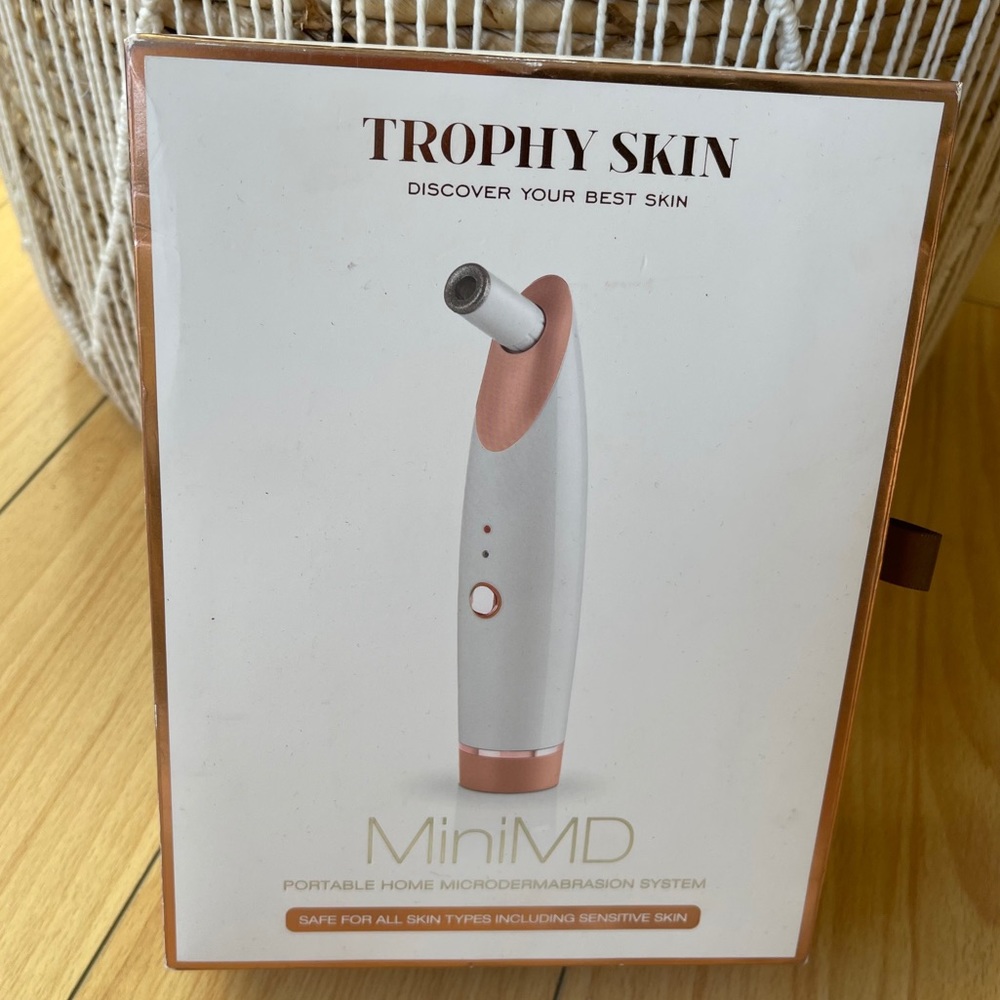 NEW Trophy Skin Mini MD Microdermabrasion Tool